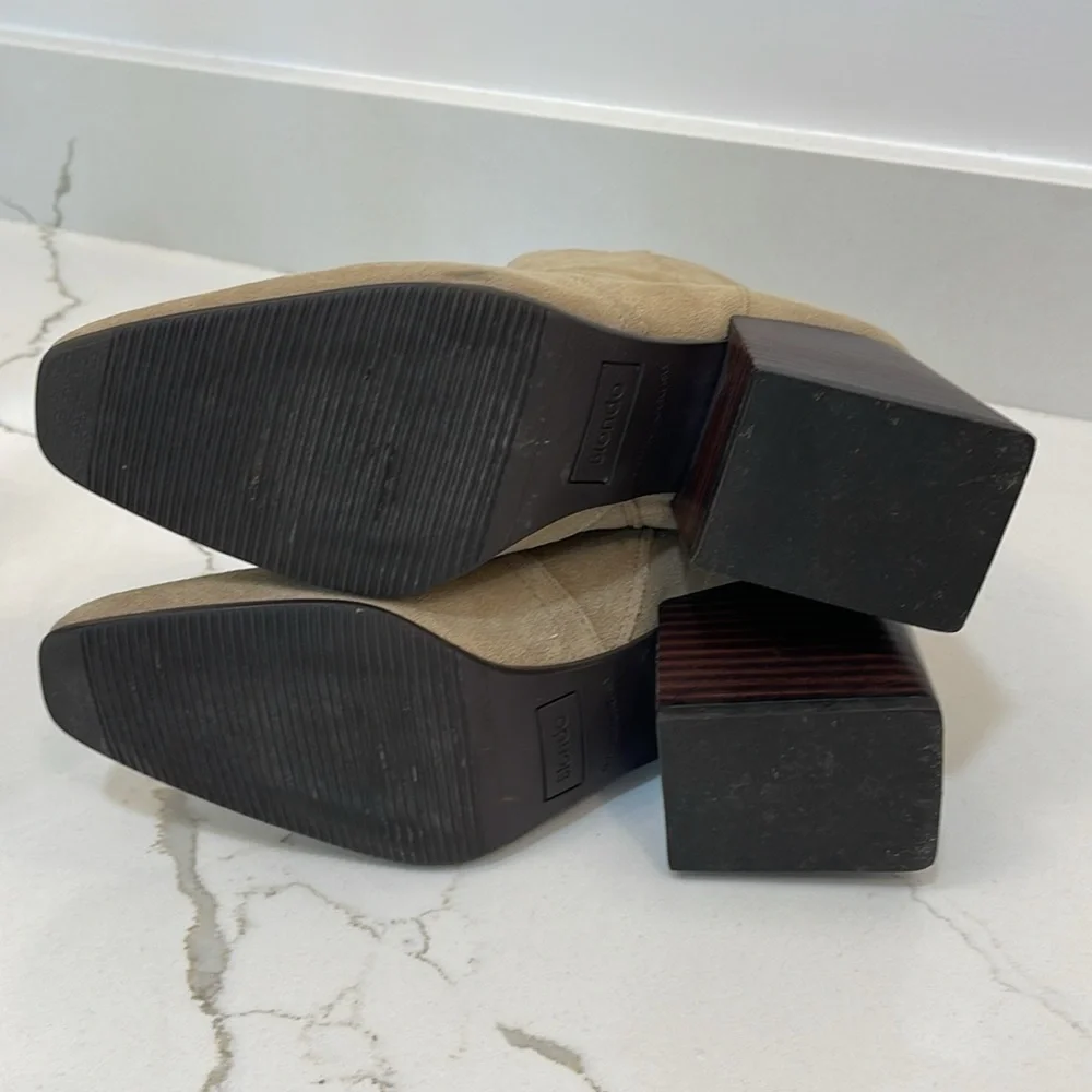 Women’s ankle boots, waterproof suede - Picture 4 of 5